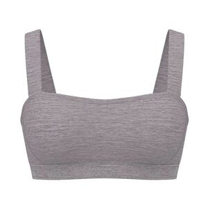 Victoria's Secret PINK Gray Relay Sports Bra with Rhinestone Logo